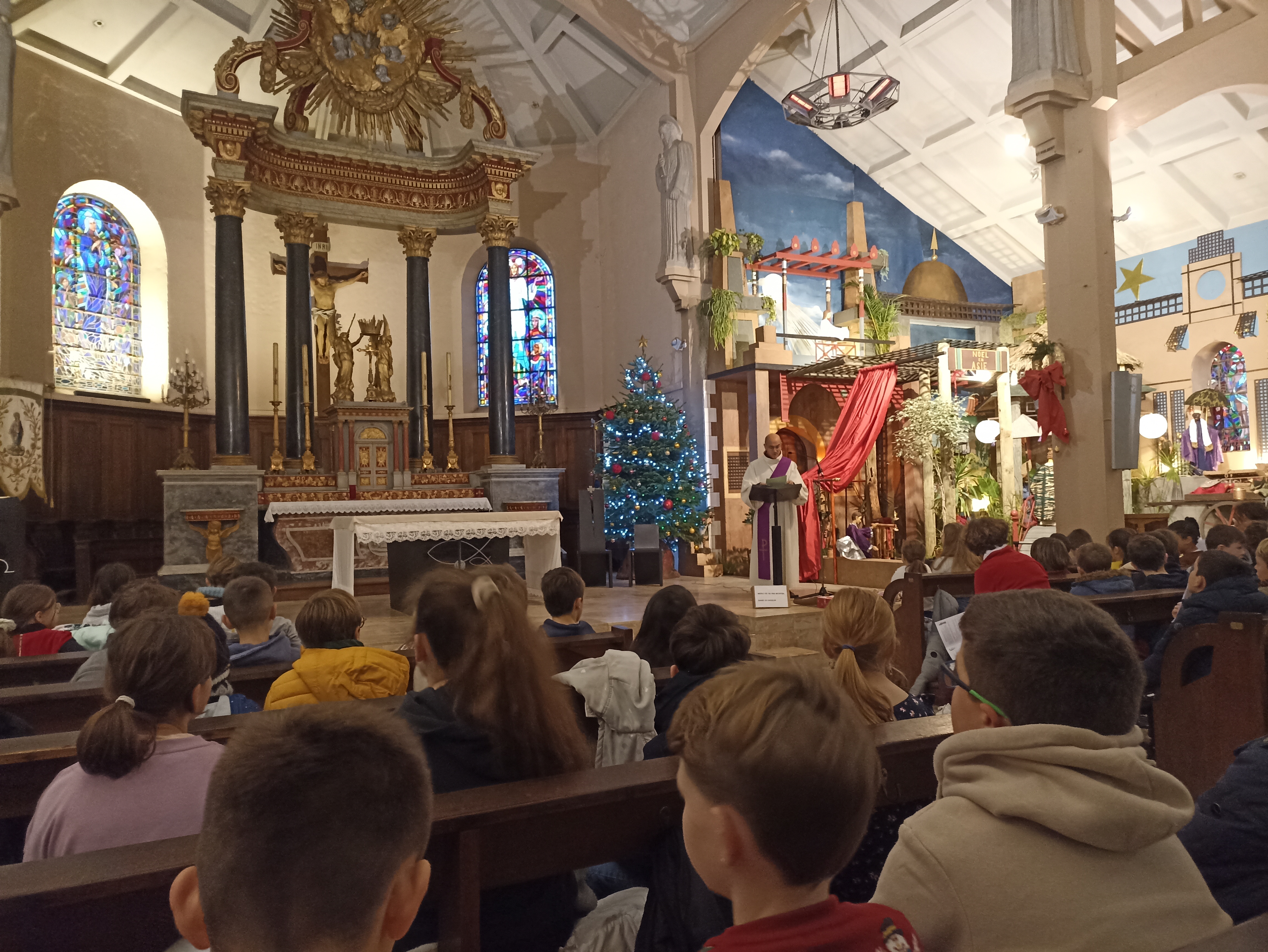 Célébration de Noël à l’église Saint Jean